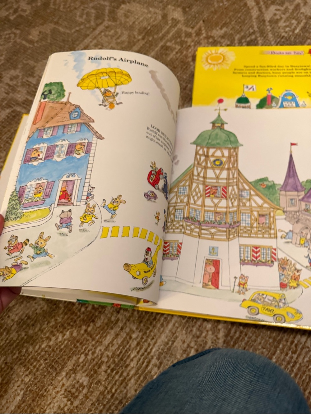 Richard Scarry Set - Funniest Storybook Ever & What Do People Do All Day? - Picture 4 of 8